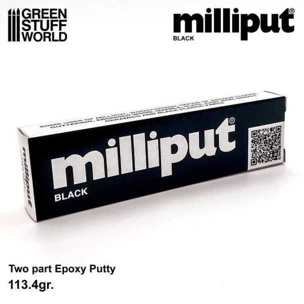 Milliput black 113.4g